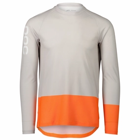 Poc MTB Pure long sleeve jersey - Grey orange
