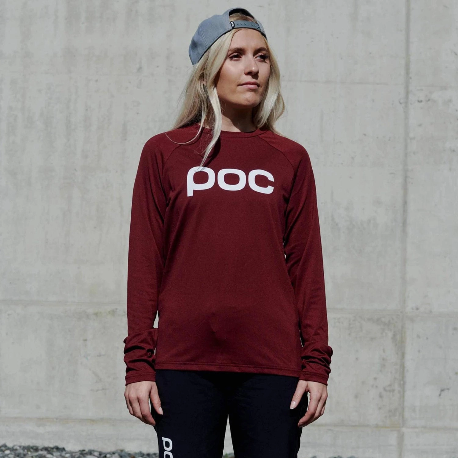 Poc Reform Enduro long sleeve women jersey - Bordeaux