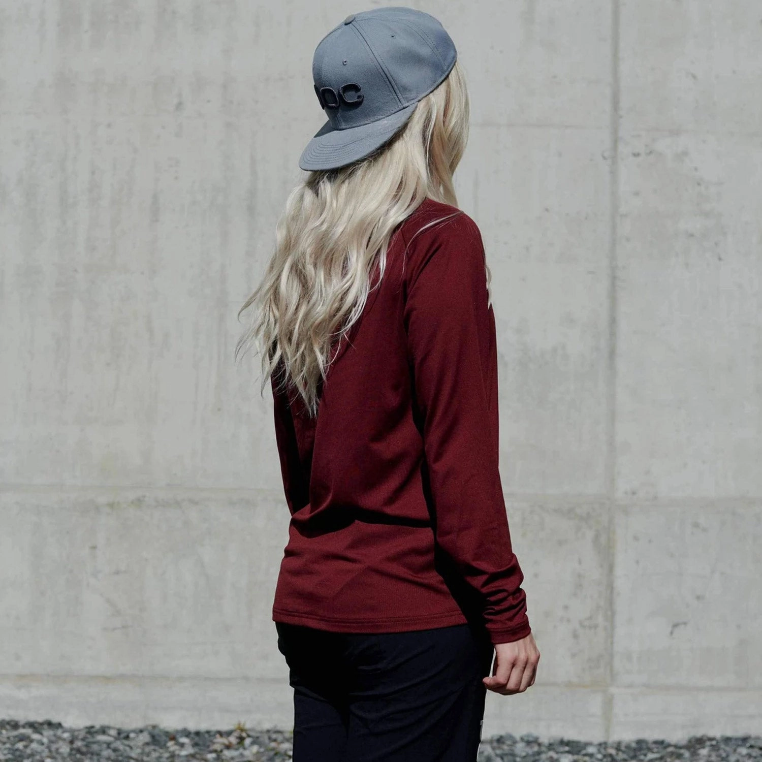 Poc Reform Enduro long sleeve women jersey - Bordeaux