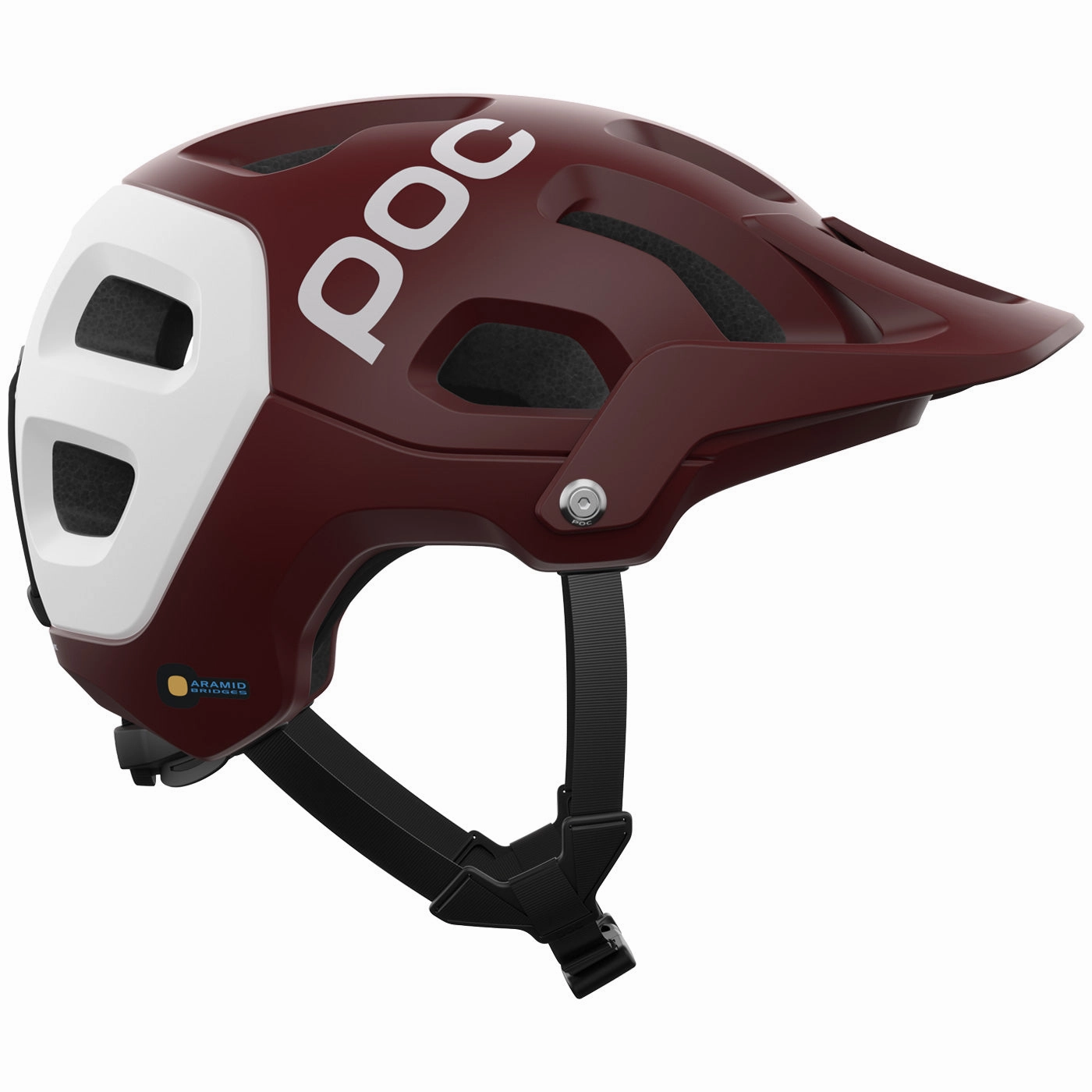 Poc Tectal Race Mips helmet - Bordeaux white