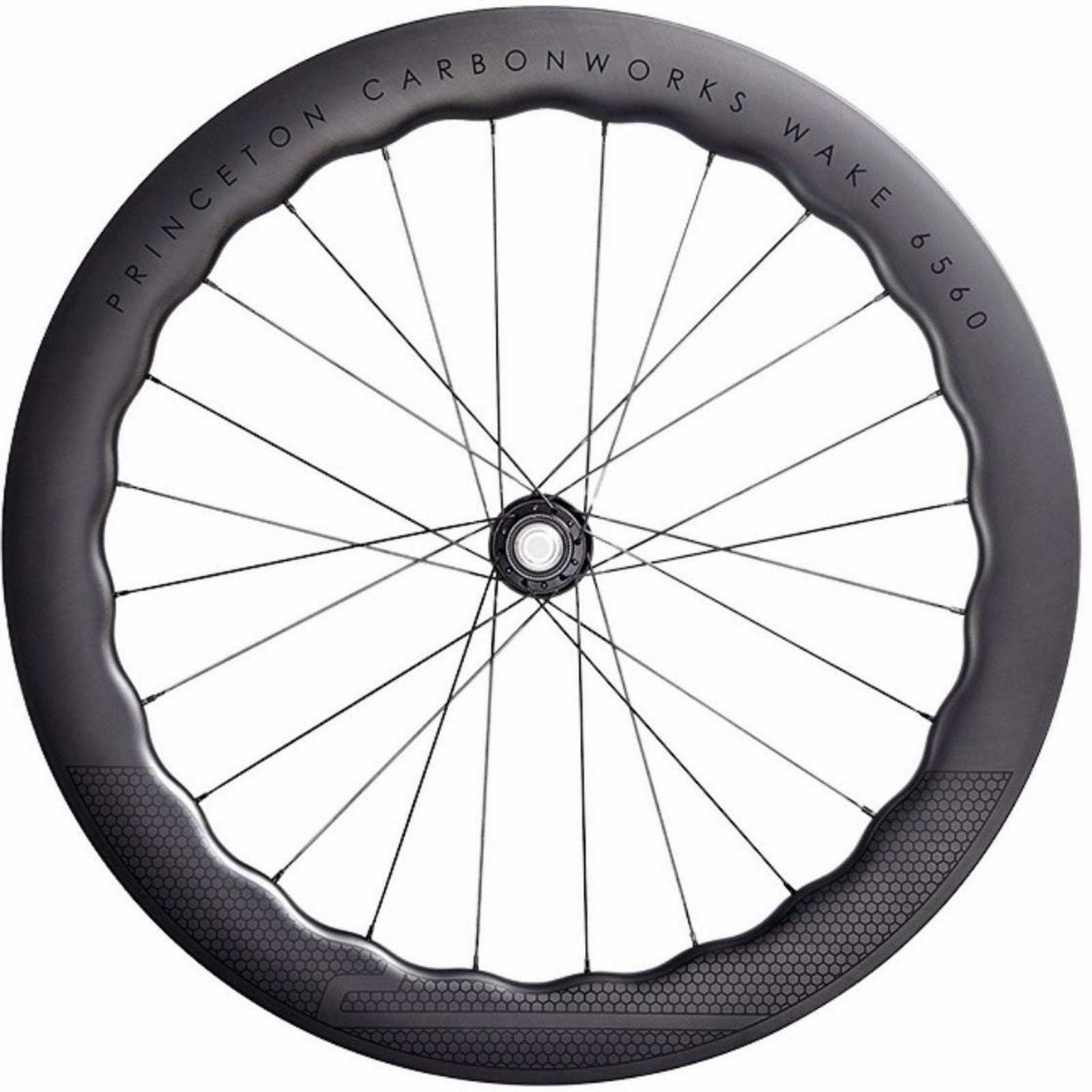 Princeton WAKE DB White Industries Black Decals Front Wheel