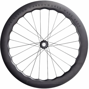 Princeton WAKE DB White Industries Black Decals Front Wheel