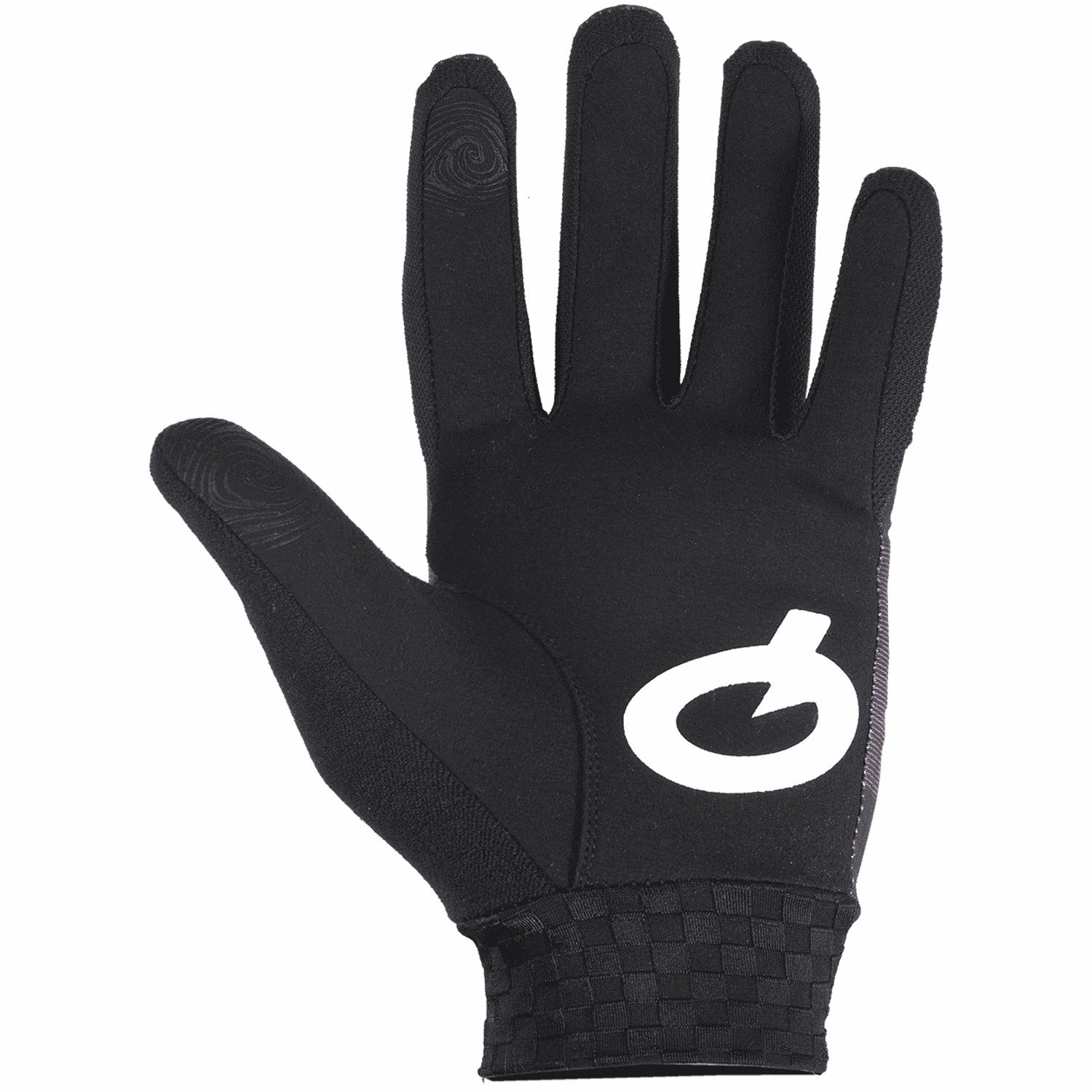 Prologo Faded long gloves - Black red