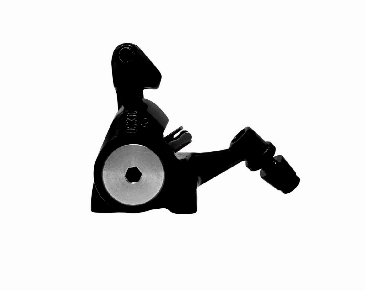 Promax 330 Flat Mount Mechanical Disc Brake Set For Road & Gravel Bikes - Black