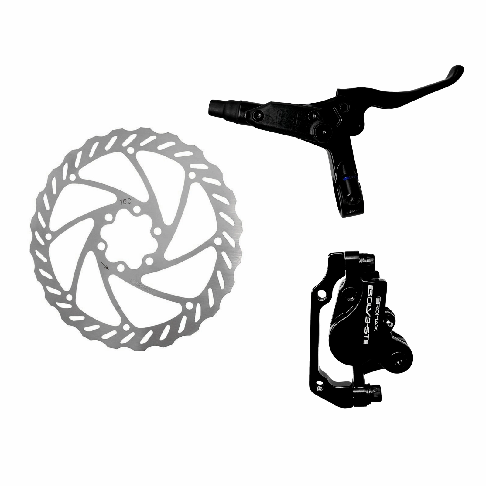 Promax Solve ST Hydraulic Junior Disc Brake Set  - 1200mm   650mm Hose - EU Spec