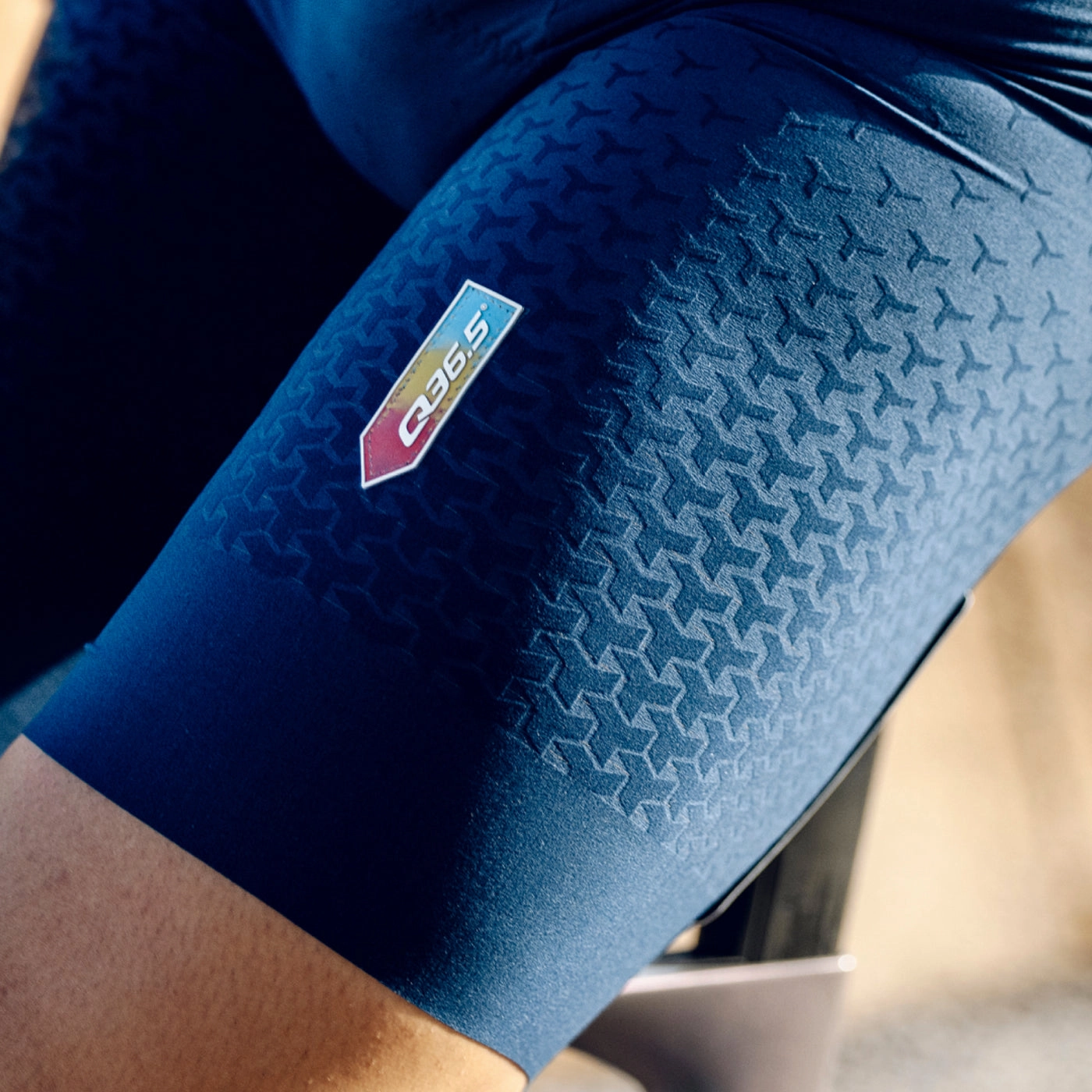 Q36.5 Dottore Clima bib shorts - Blue