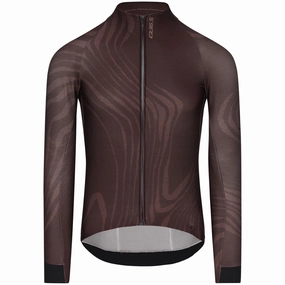 Q36.5 Gregarius Hybrid Dolomiti long sleeves jersey - Brown