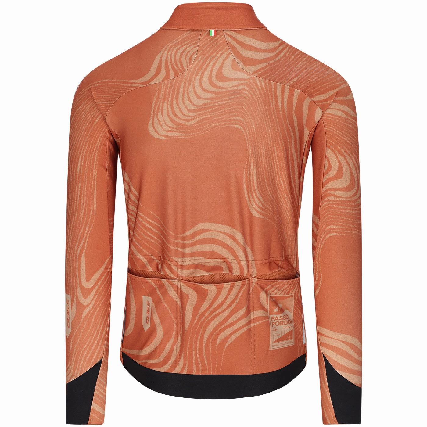 Q36.5 Gregarius Hybrid Dolomiti long sleeves jersey - Red