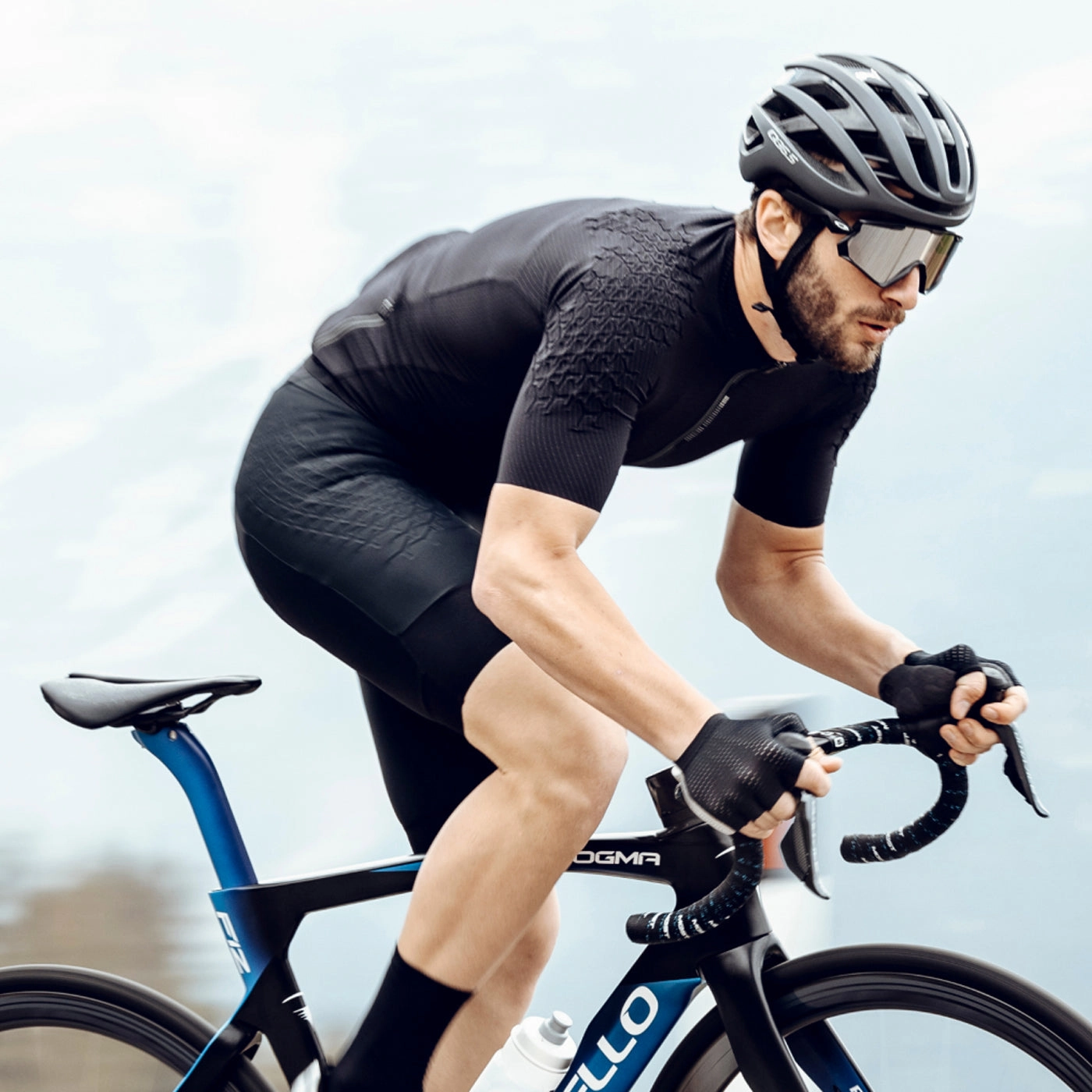 Q36.5 Grid Skin jersey - Black