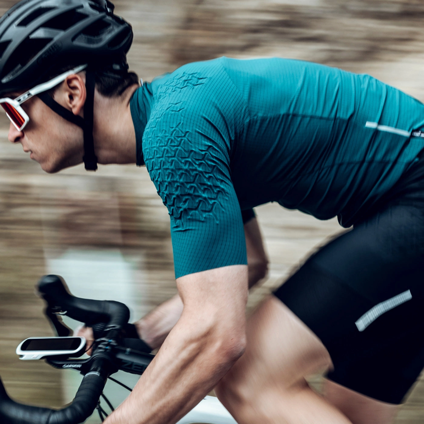 Q36.5 Grid Skin jersey - Green