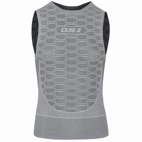 Q36.5 intimo 1 sleeveless base layer - Grey