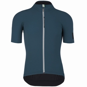 Q36.5 L1 Pinstripe X jersey - Petroleum