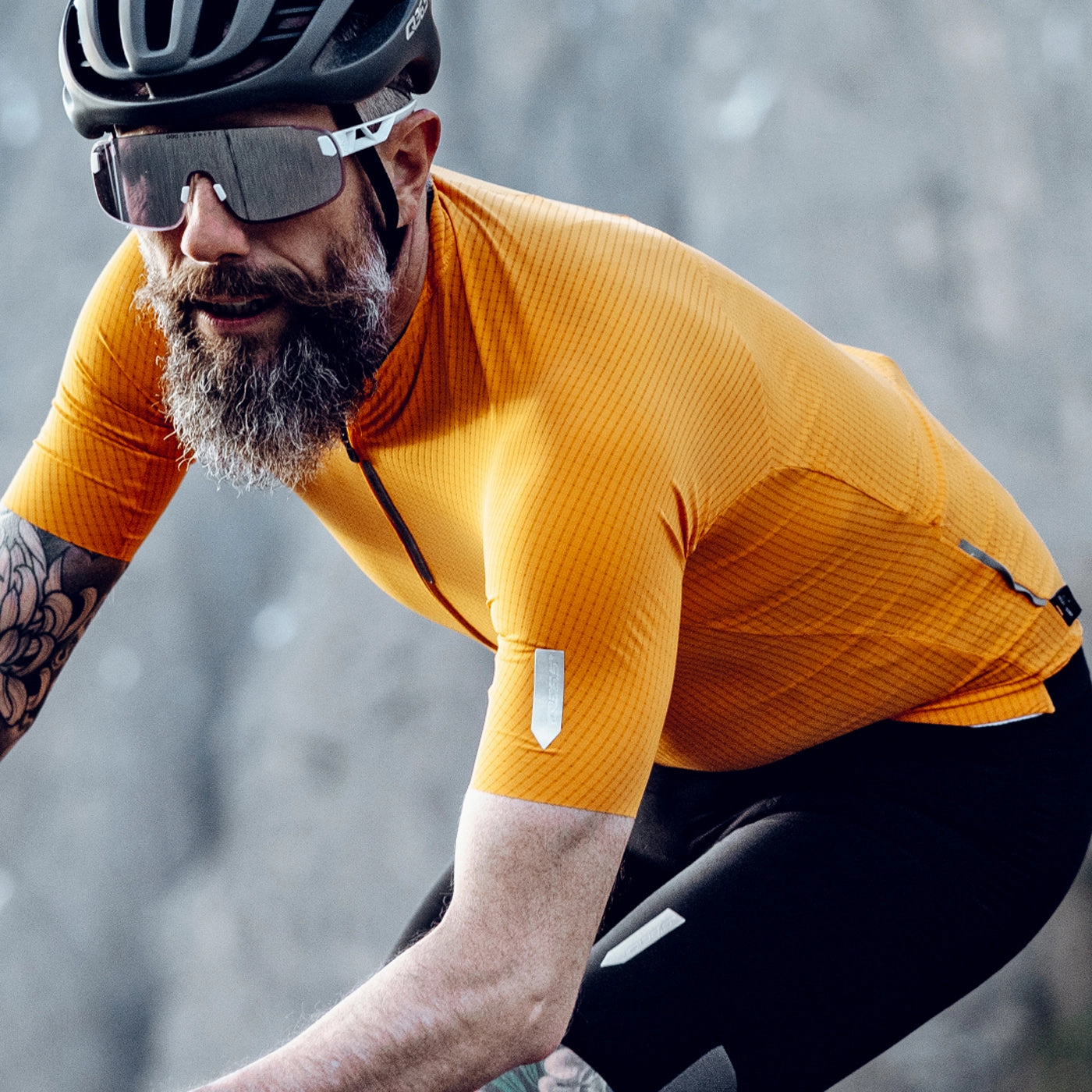 Q36.5 Pinstripe Pro jersey - Orange