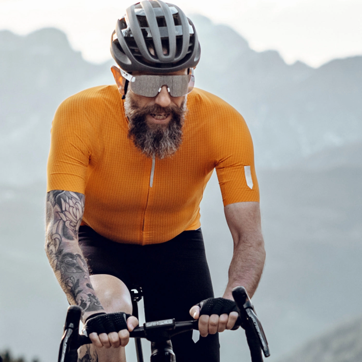 Q36.5 Pinstripe Pro jersey - Orange