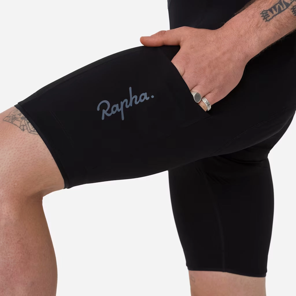 Rapha Brevet Cargo bib shorts - Black