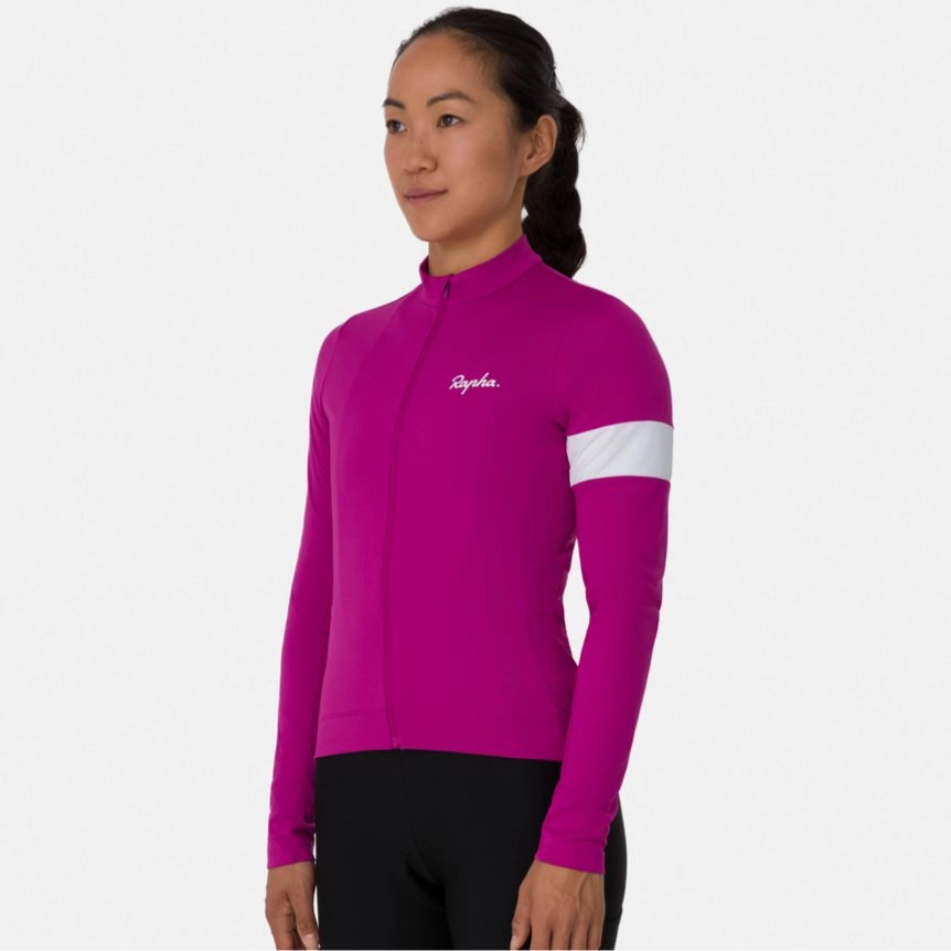 Rapha Core long sleeve women jersey - Dark blue