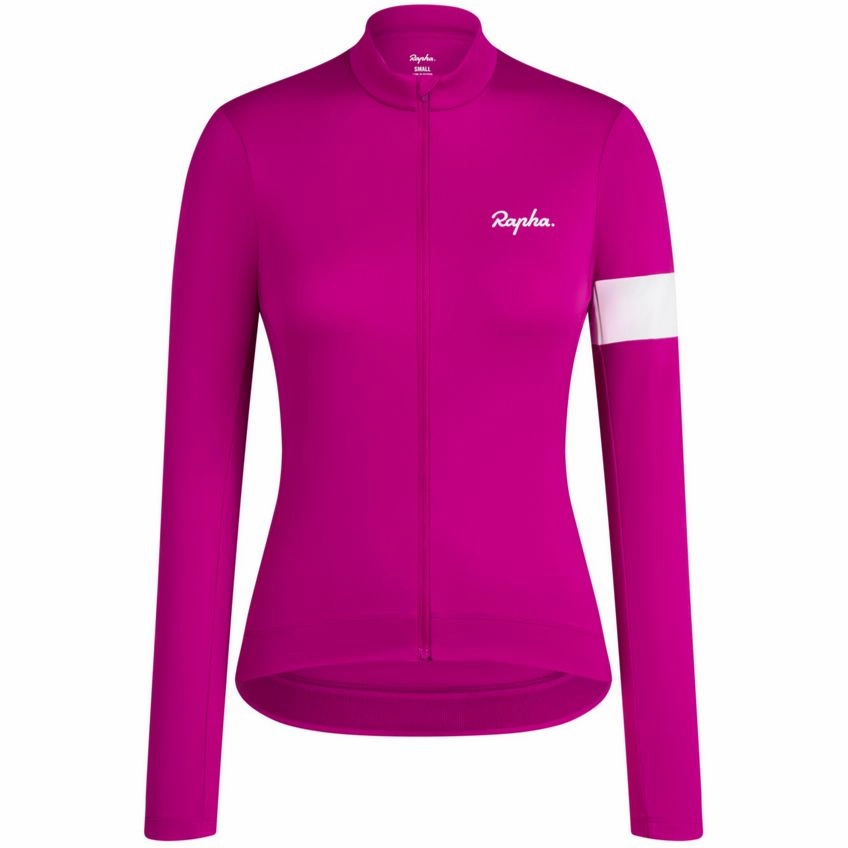 Rapha Core long sleeve women jersey - Dark blue