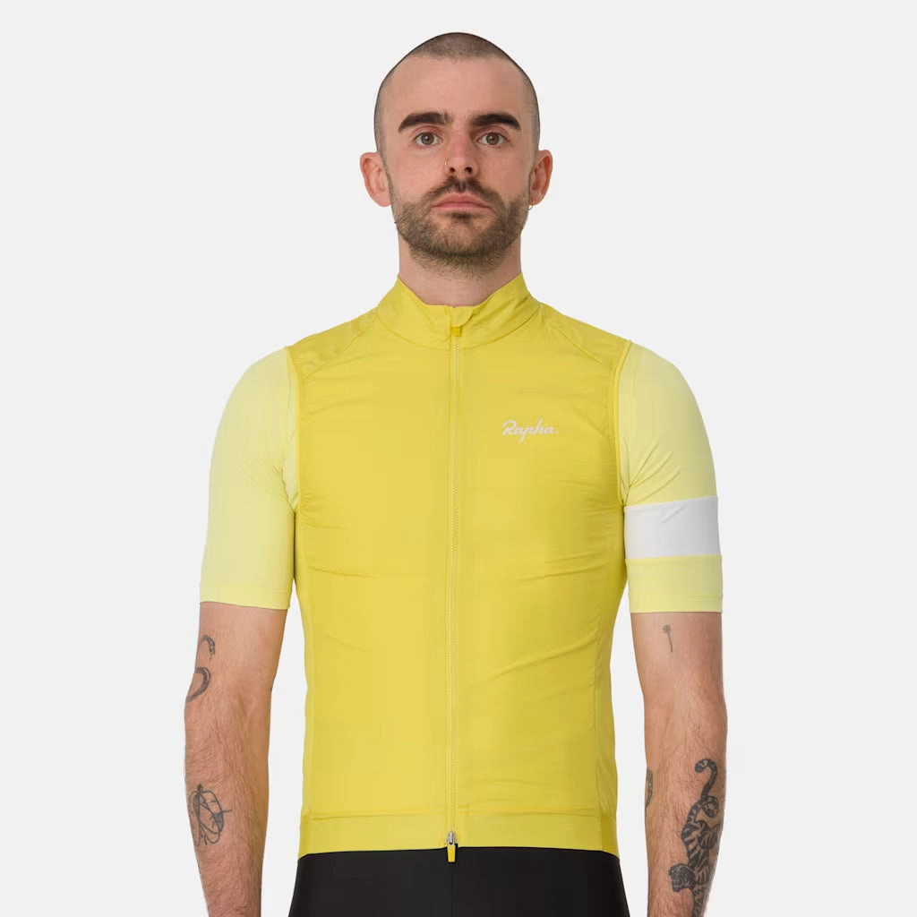 Rapha Core vest - Yellow