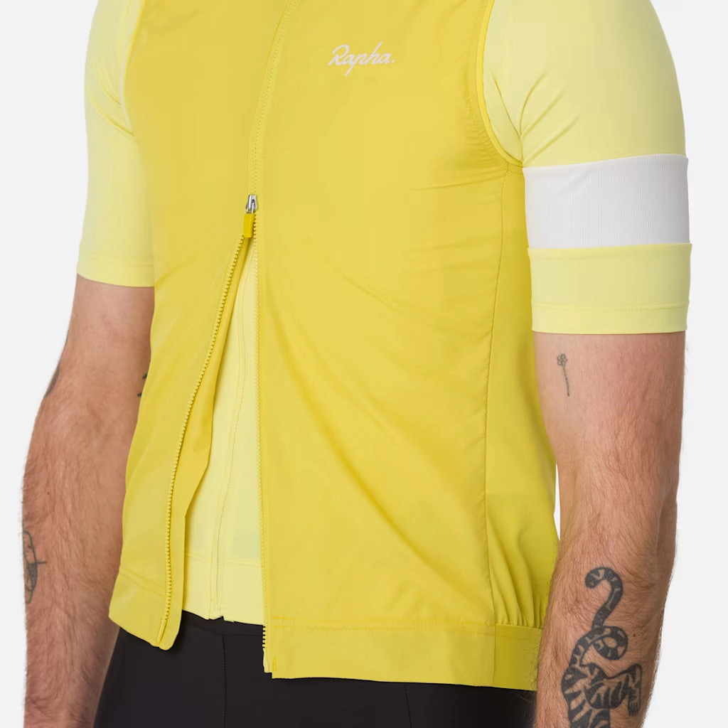 Rapha Core vest - Yellow