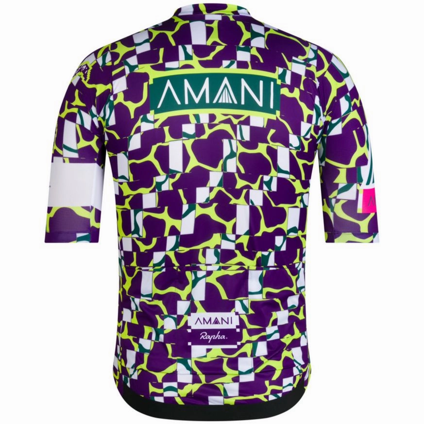 Rapha Team Amani Pro Team Training jersey - Purple