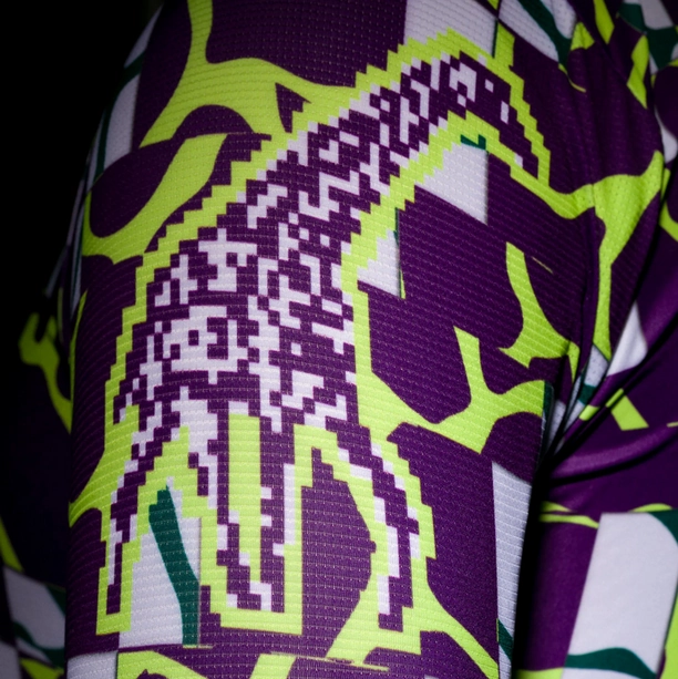 Rapha Team Amani Pro Team Training jersey - Purple