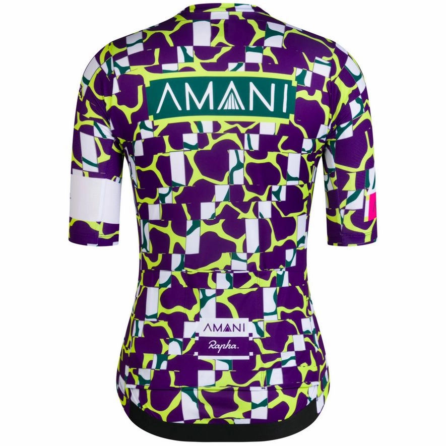 Rapha Team Amani Pro Team Training women jersey - Purple