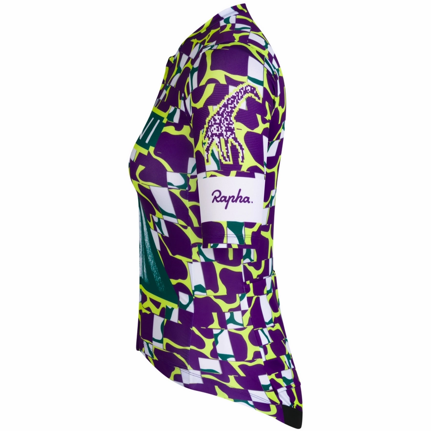 Rapha Team Amani Pro Team Training women jersey - Purple