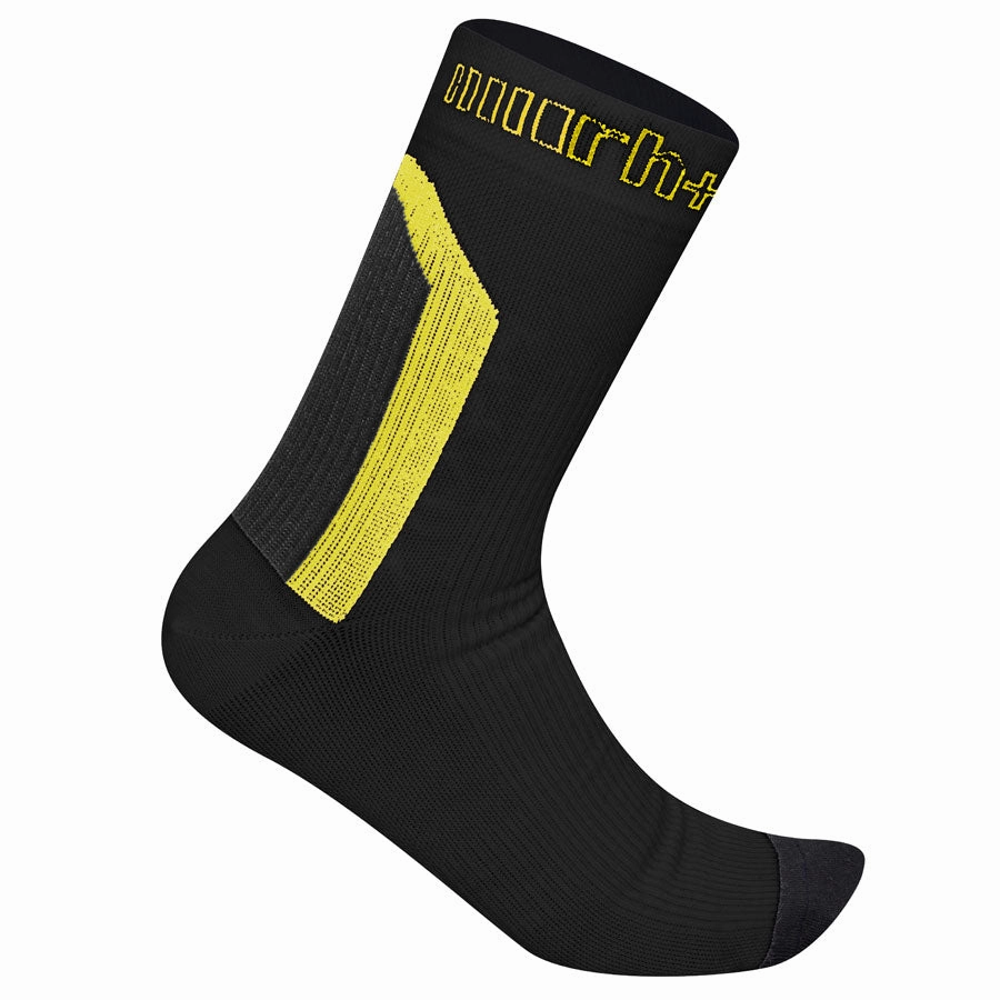 Rh  AirX 15 Socks - Black Yellow Fluo