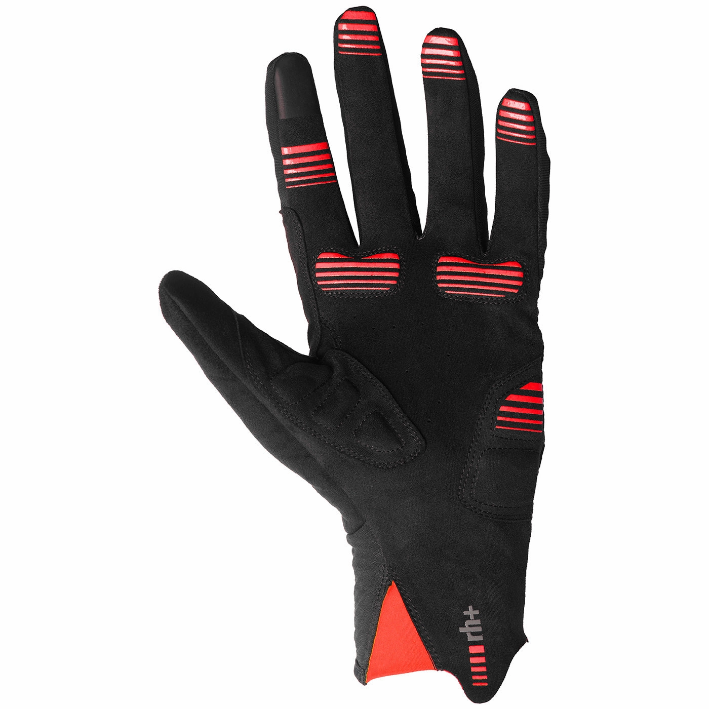 Rh  All Track gloves - Black red