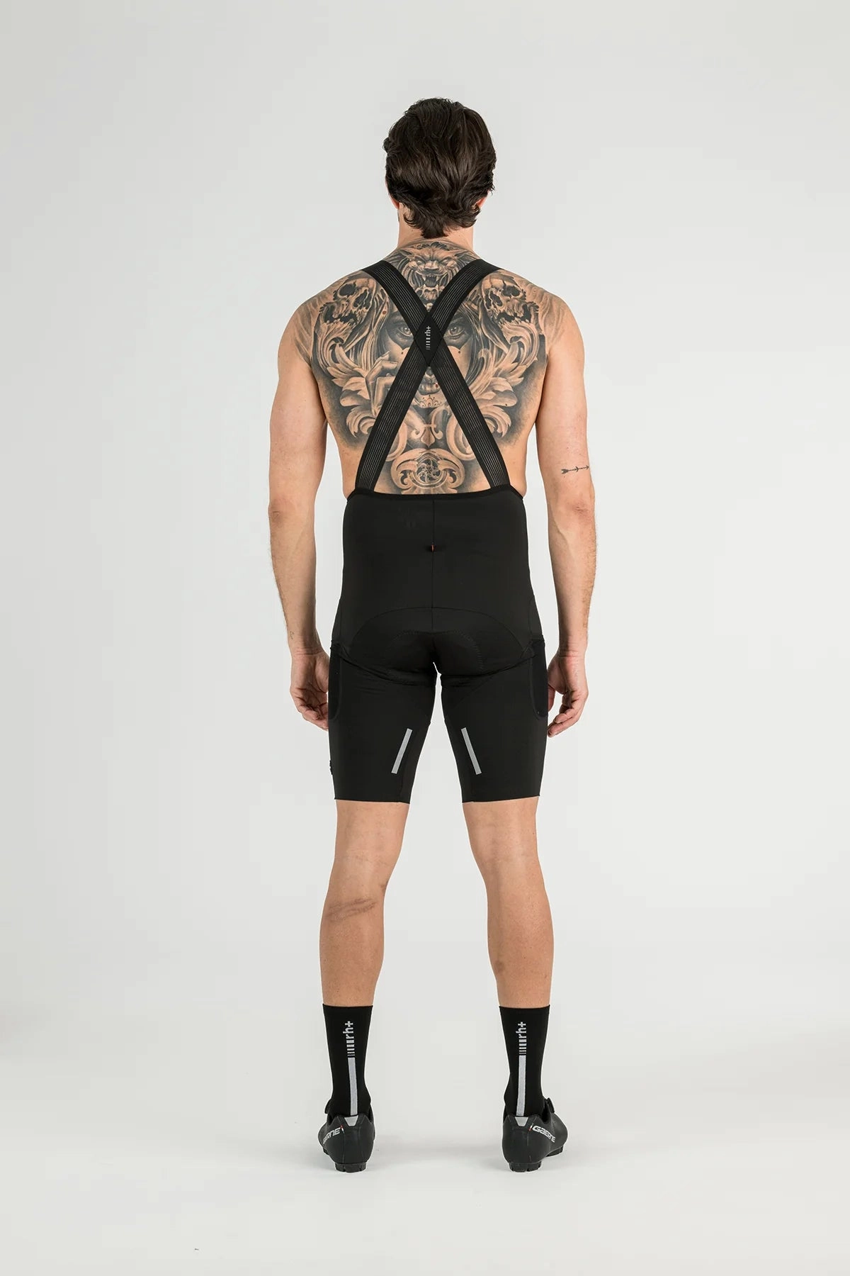 Rh  Cargo bib shorts - Black