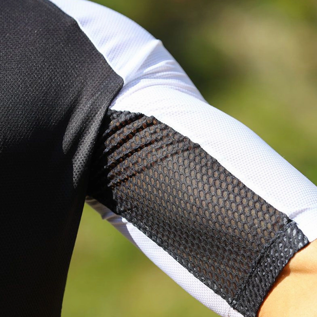 Rh  Climber jersey - White black