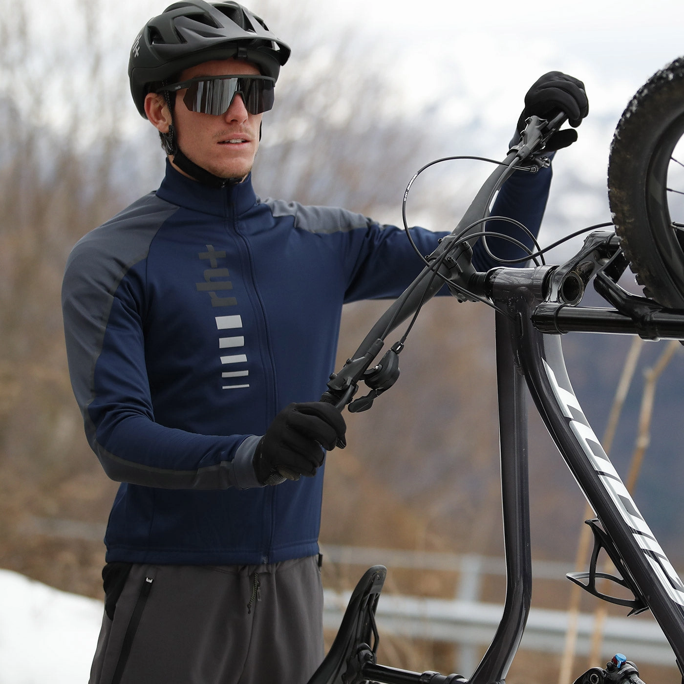 Rh  Code 2 long sleeves jersey - Blue