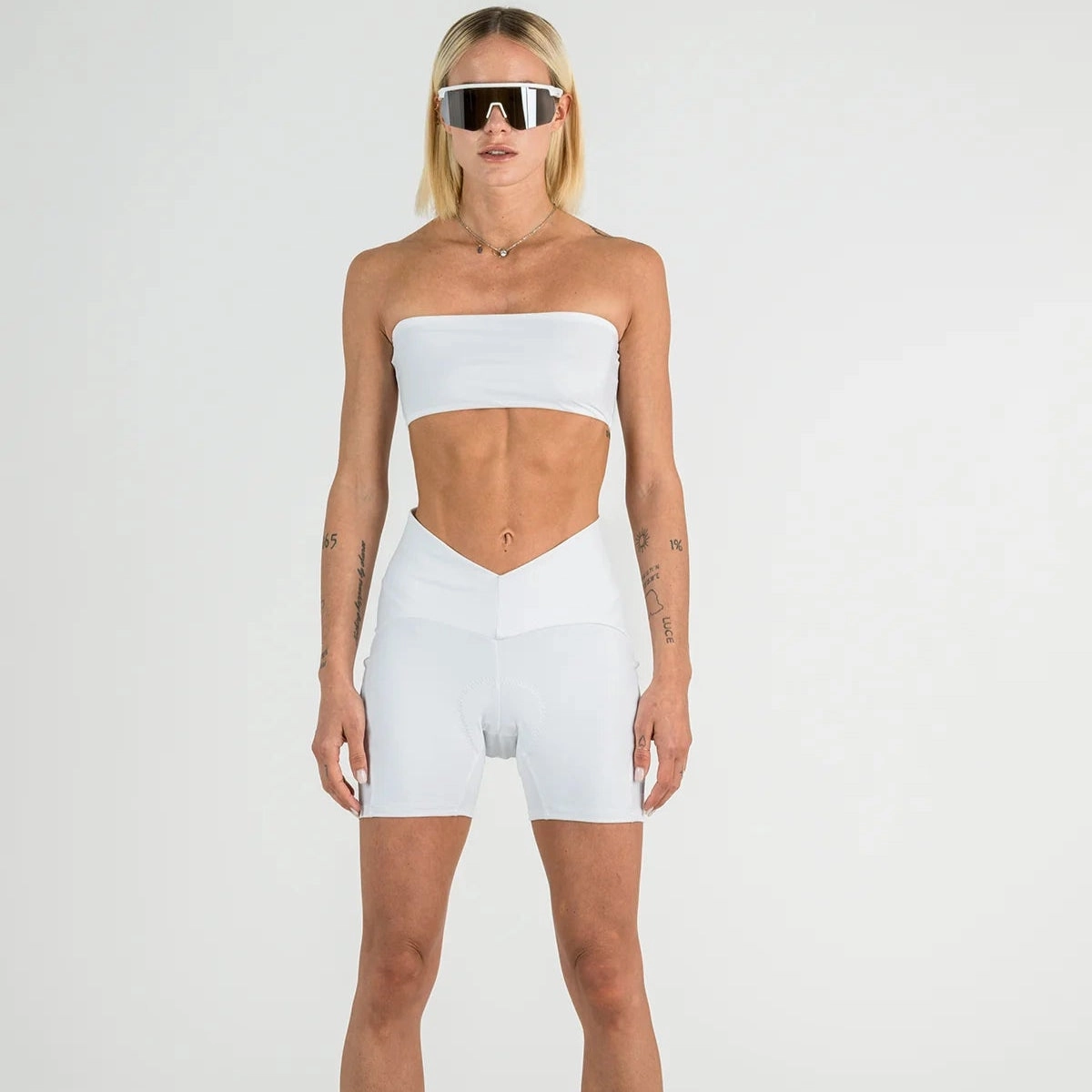 Rh  HW 12 womam shorts - White