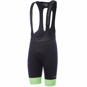 Rh  Logo bib short - Black green