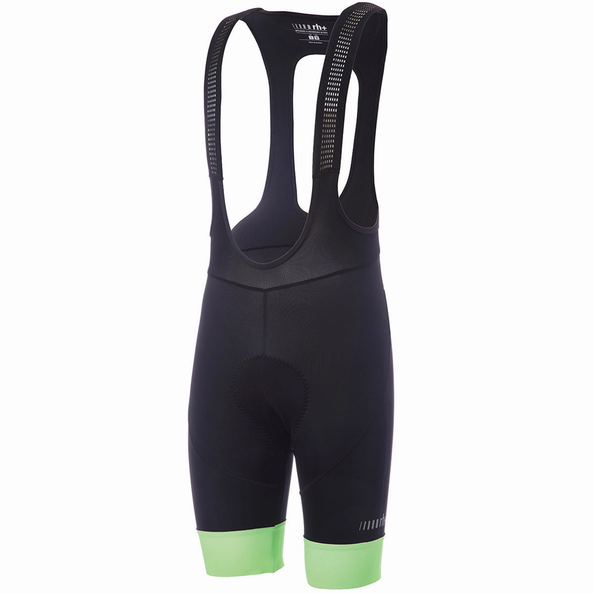 Rh  Logo bib short - Black green