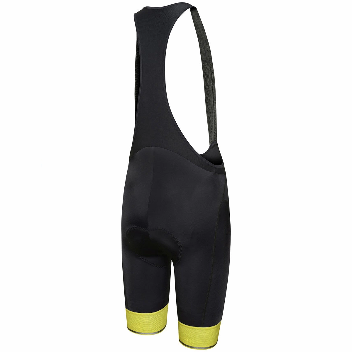 Rh  Logo bib shorts - Yellow reflex