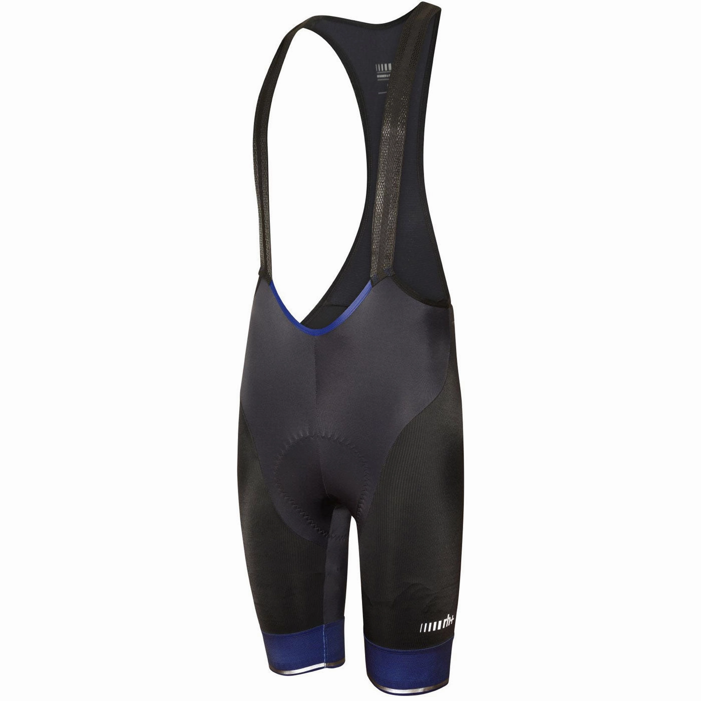 Rh  Logo Evo bib shorts - Black blue
