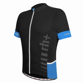 Rh  Logo Evo Jersey - Black Blue