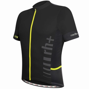 Rh  Logo Evo Jersey - Black Yellow