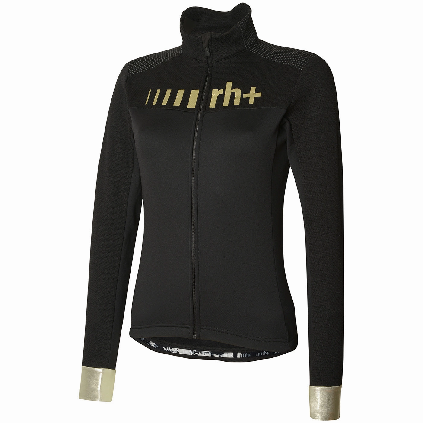 Rh  Logo Thermo women long sleeve jersey - Black gold