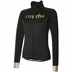 Rh  Logo Thermo women long sleeve jersey - Black gold