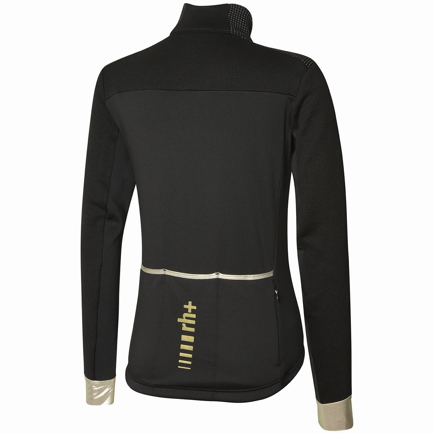Rh  Logo Thermo women long sleeve jersey - Black gold
