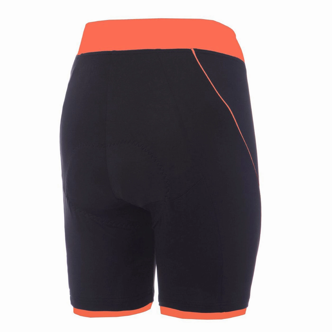 Rh  Pista women shorts - Black orange