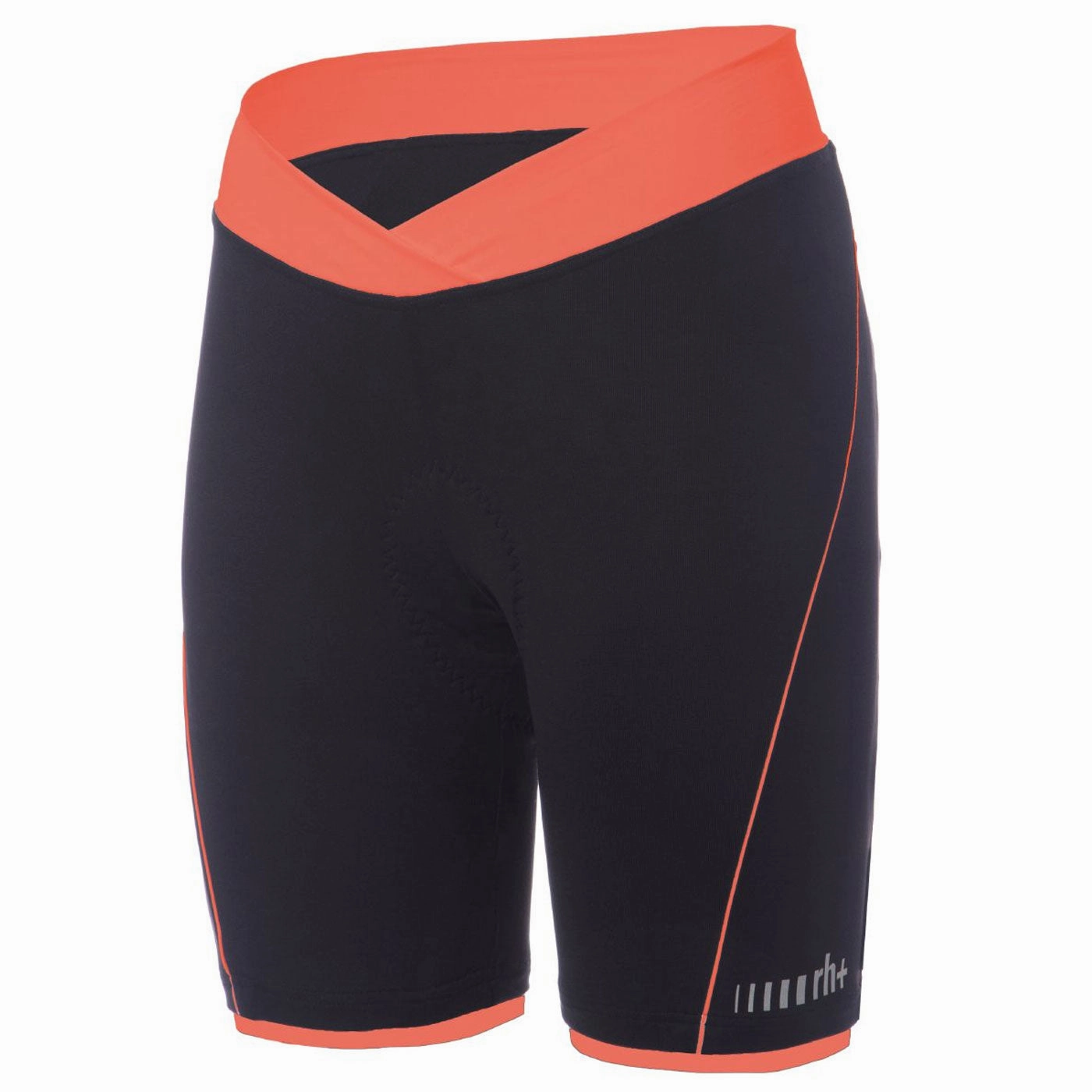 Rh  Pista women shorts - Black orange