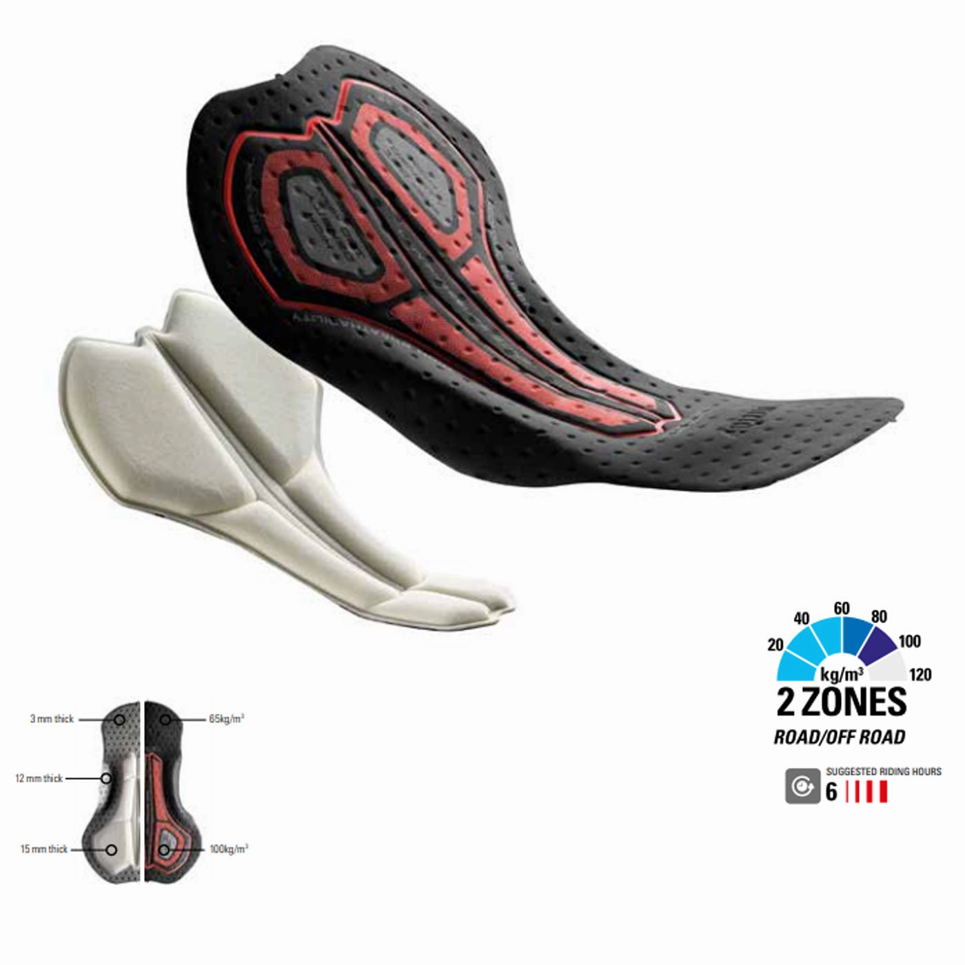 Rh  Reflex Evo Fast Track bibtight - Black reflex