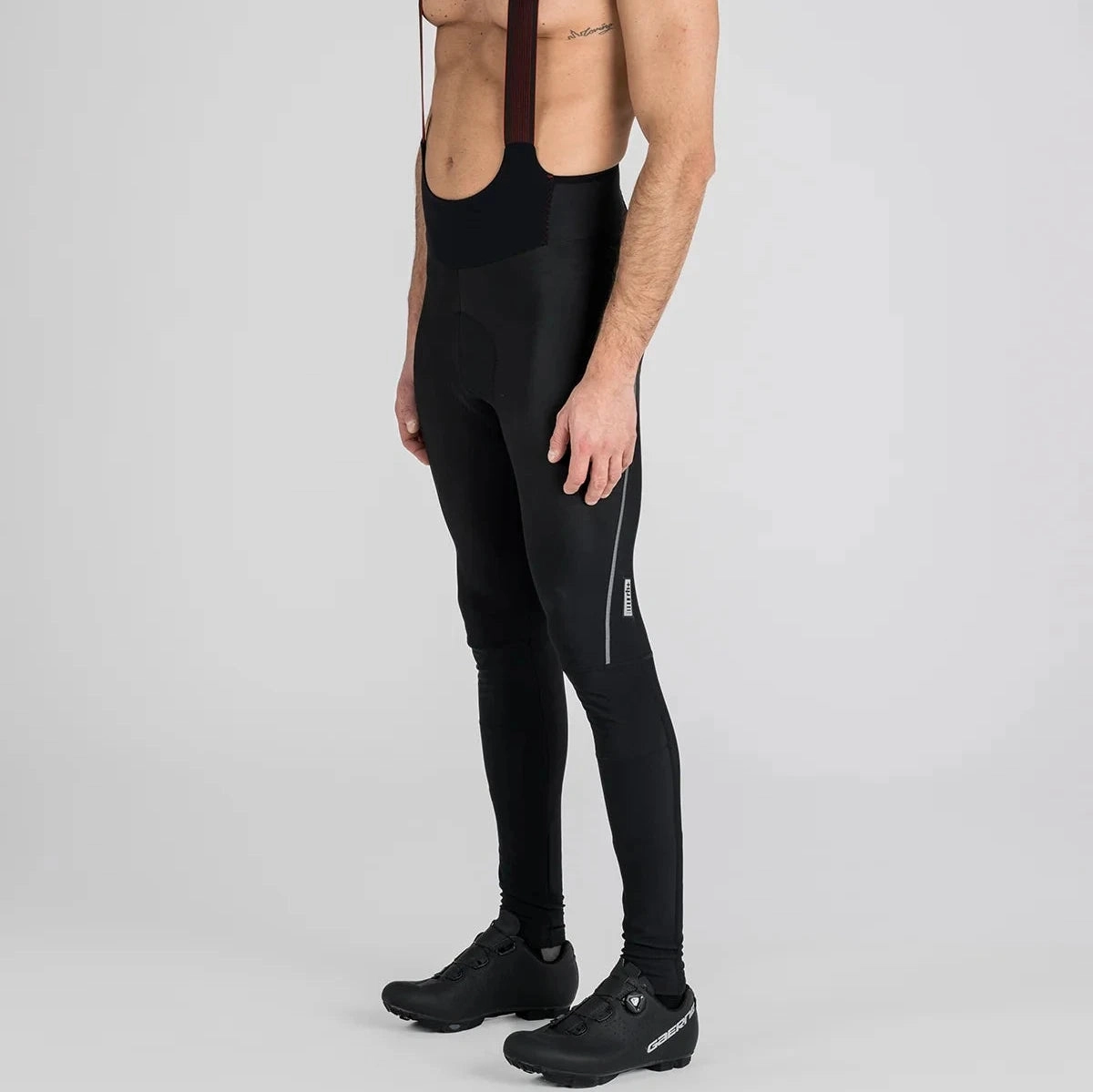 Rh  Shark bibtight - Black