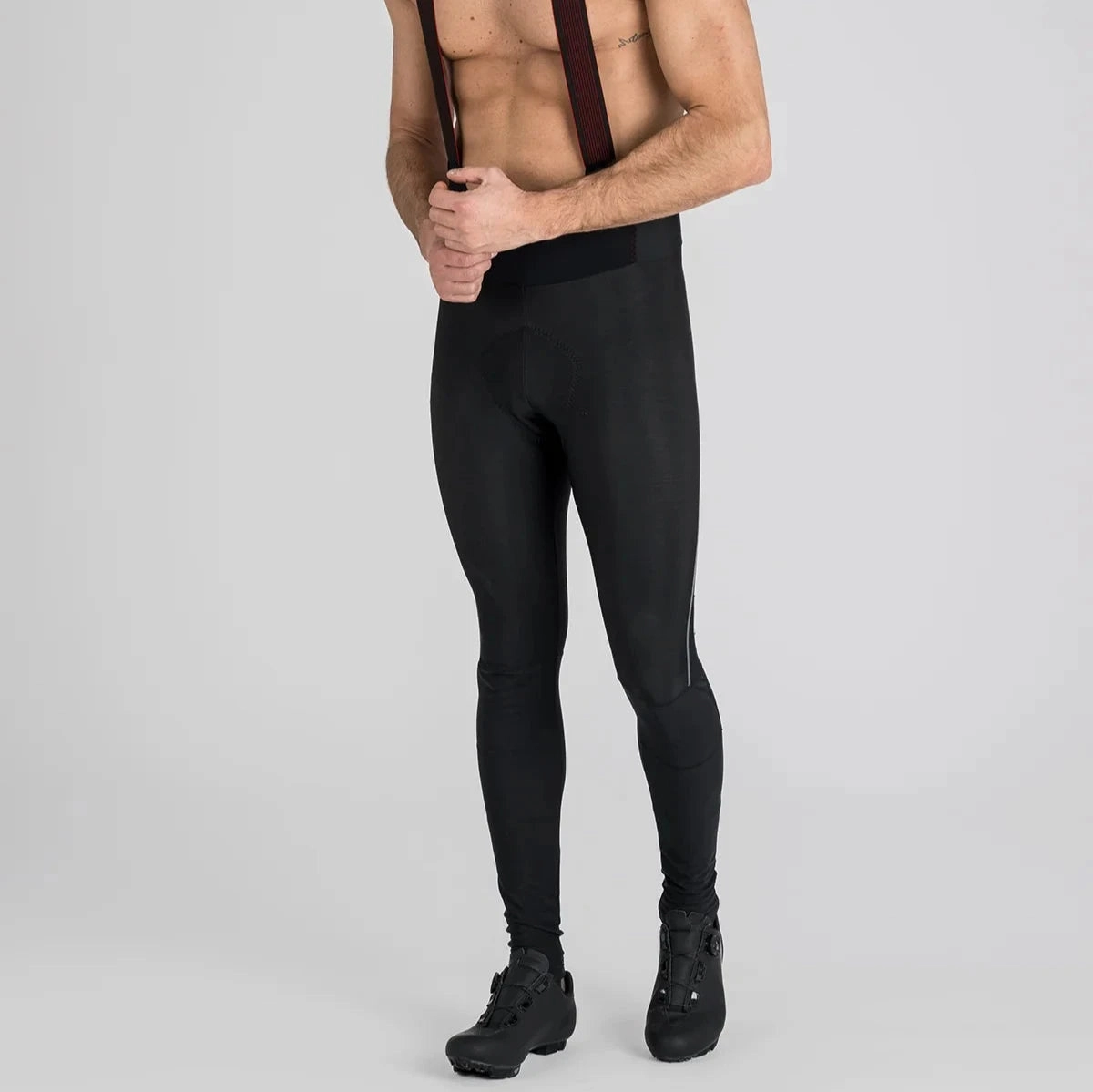 Rh  Shark bibtight - Black