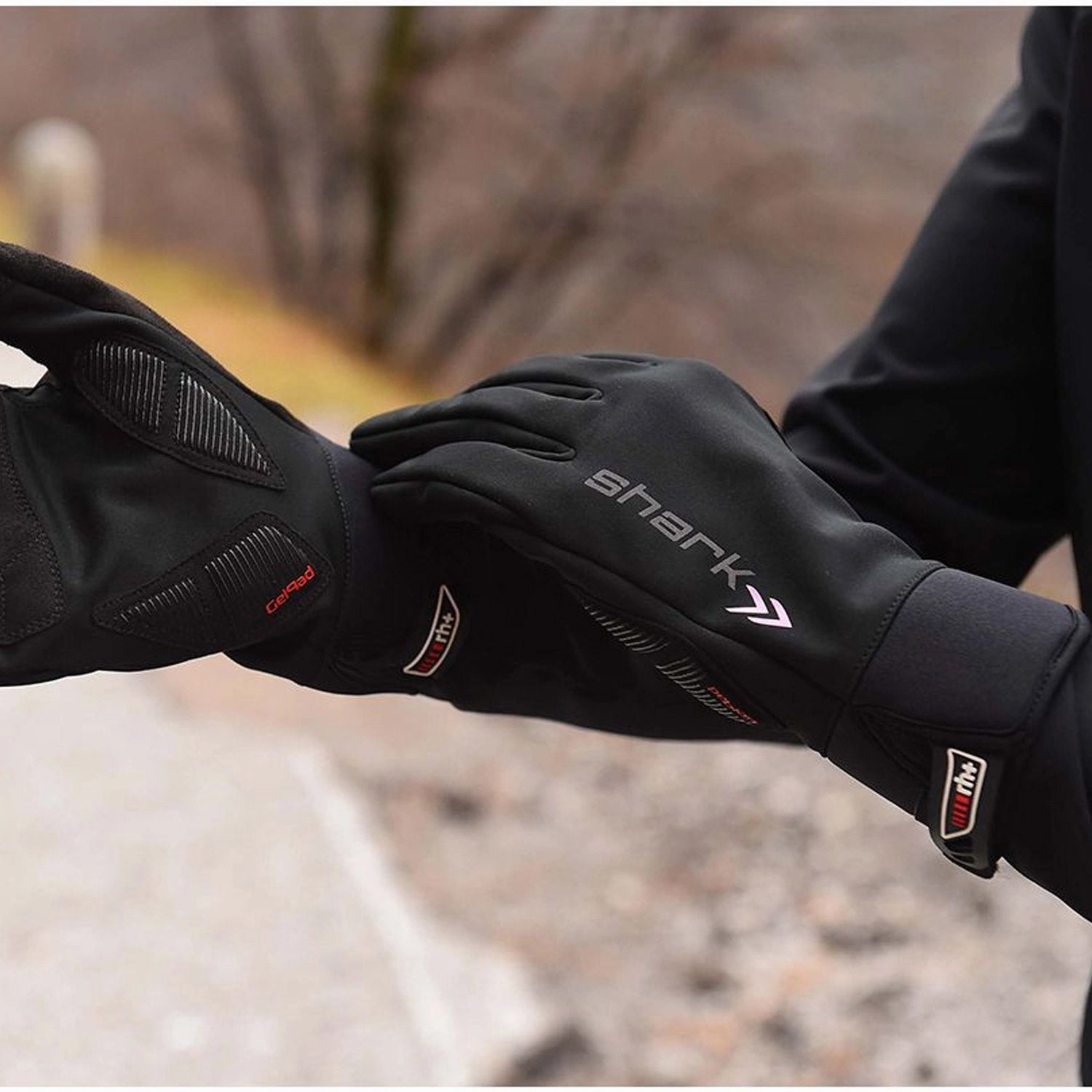 Rh  Shark Evo gloves - Black