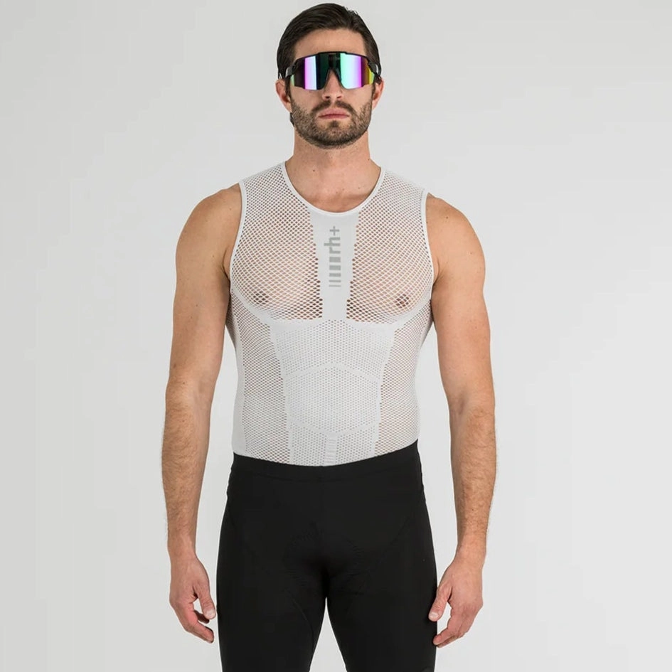 Rh  sleeveless base layer - White