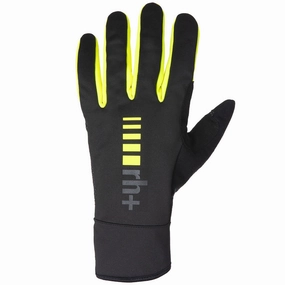 Rh  Soft Shell gloves - Black yellow